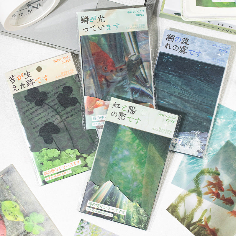 Spring Aesthetic Material Paper Bag