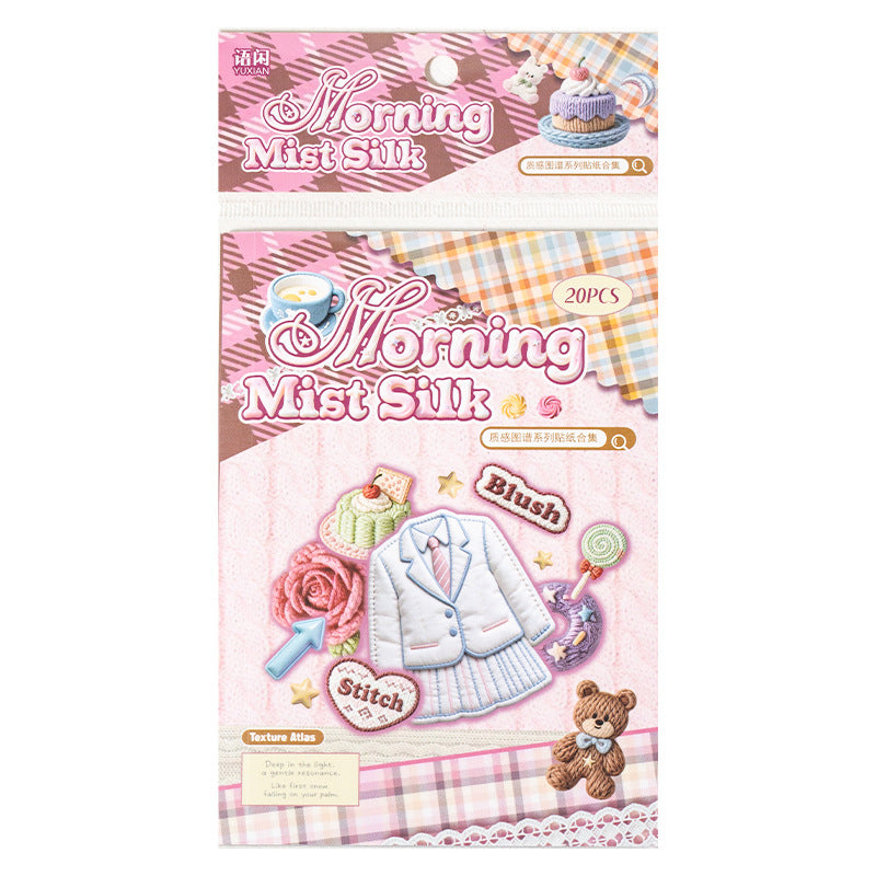 Texture Map Sticker Book