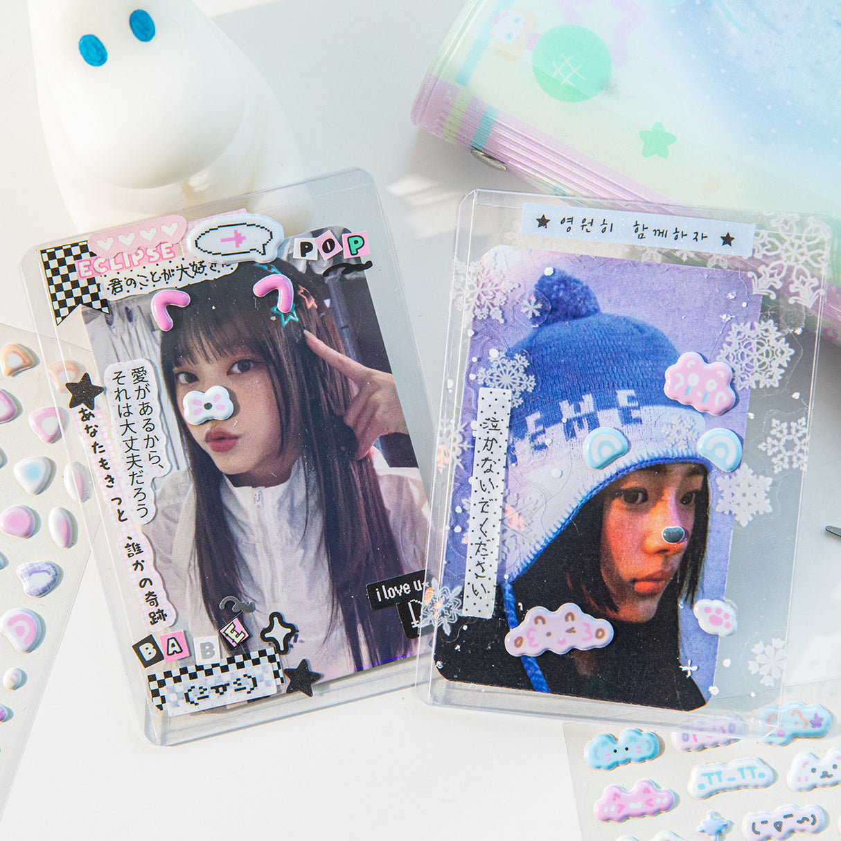 Mini Deco Puffy Sticker Sheet