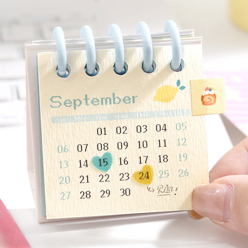 Cute Mini Desk Calendar