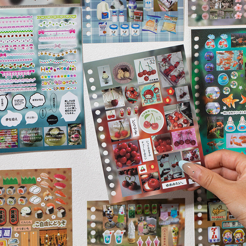 Footprints of Dream Coil Sticker Book