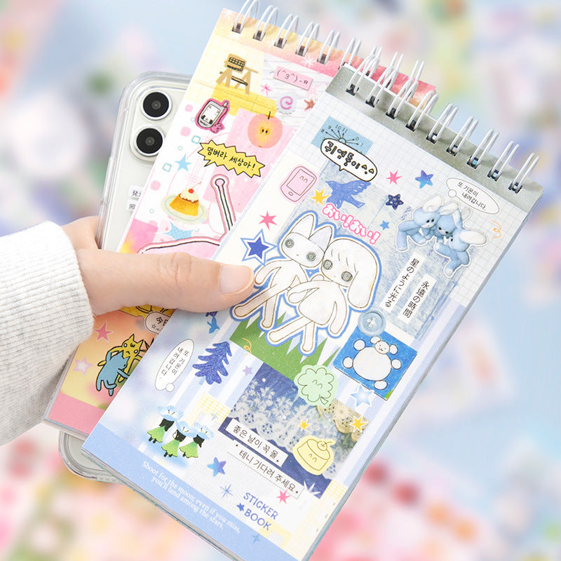 Magical Moments Retro Sticker Book