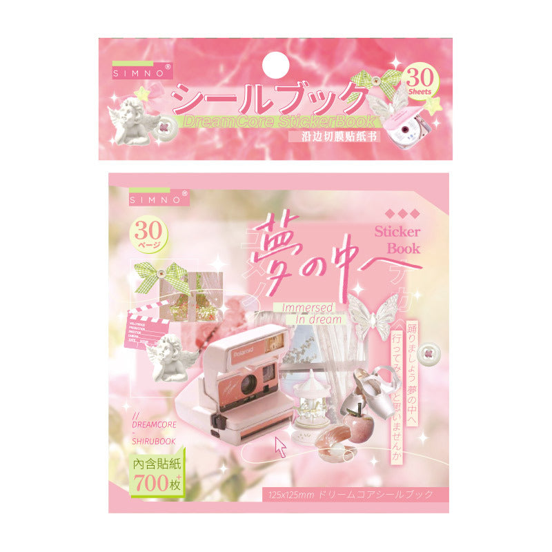 Dreamcore Retro Sticker Book