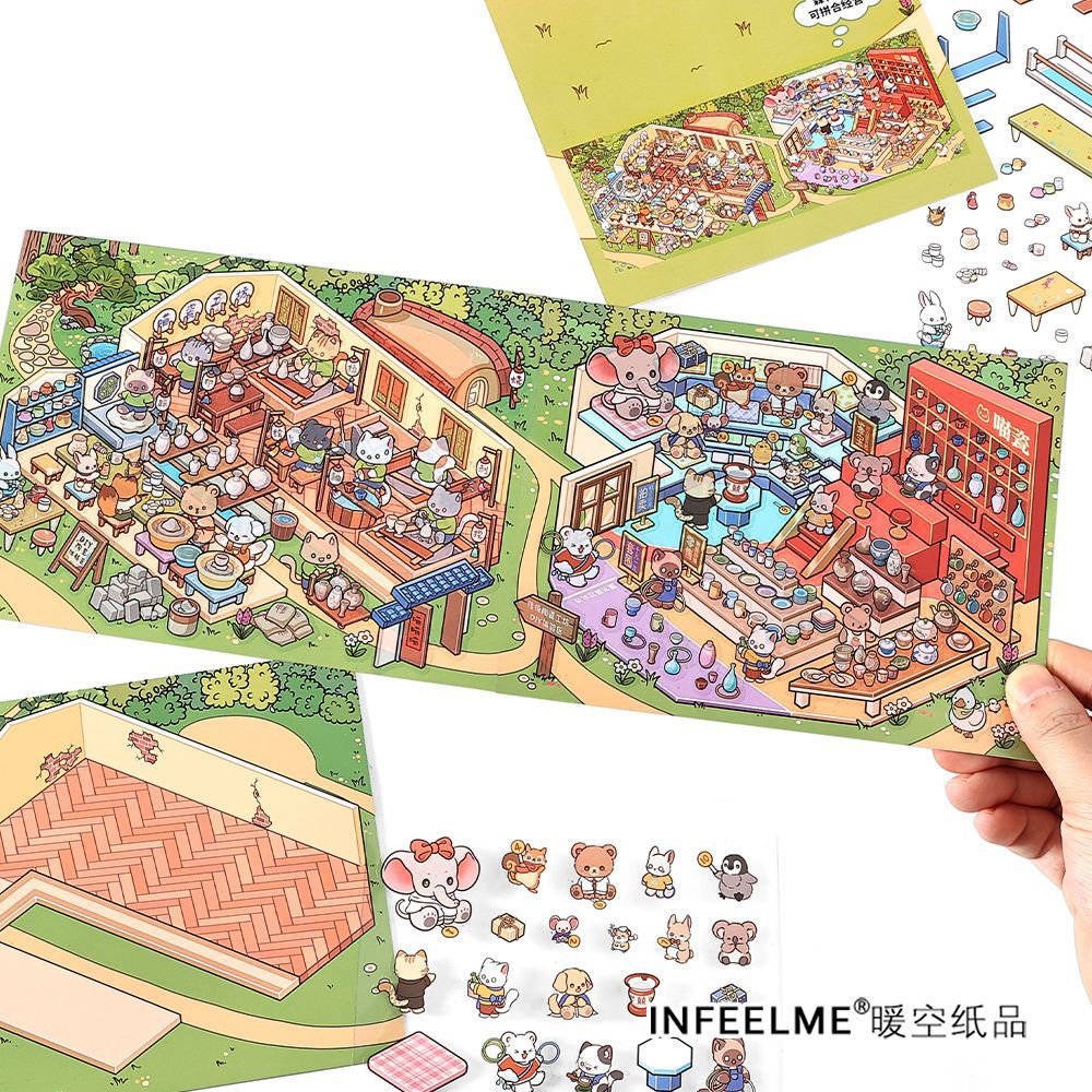 Opening Today Vol.8 Scene Sticker Sheet