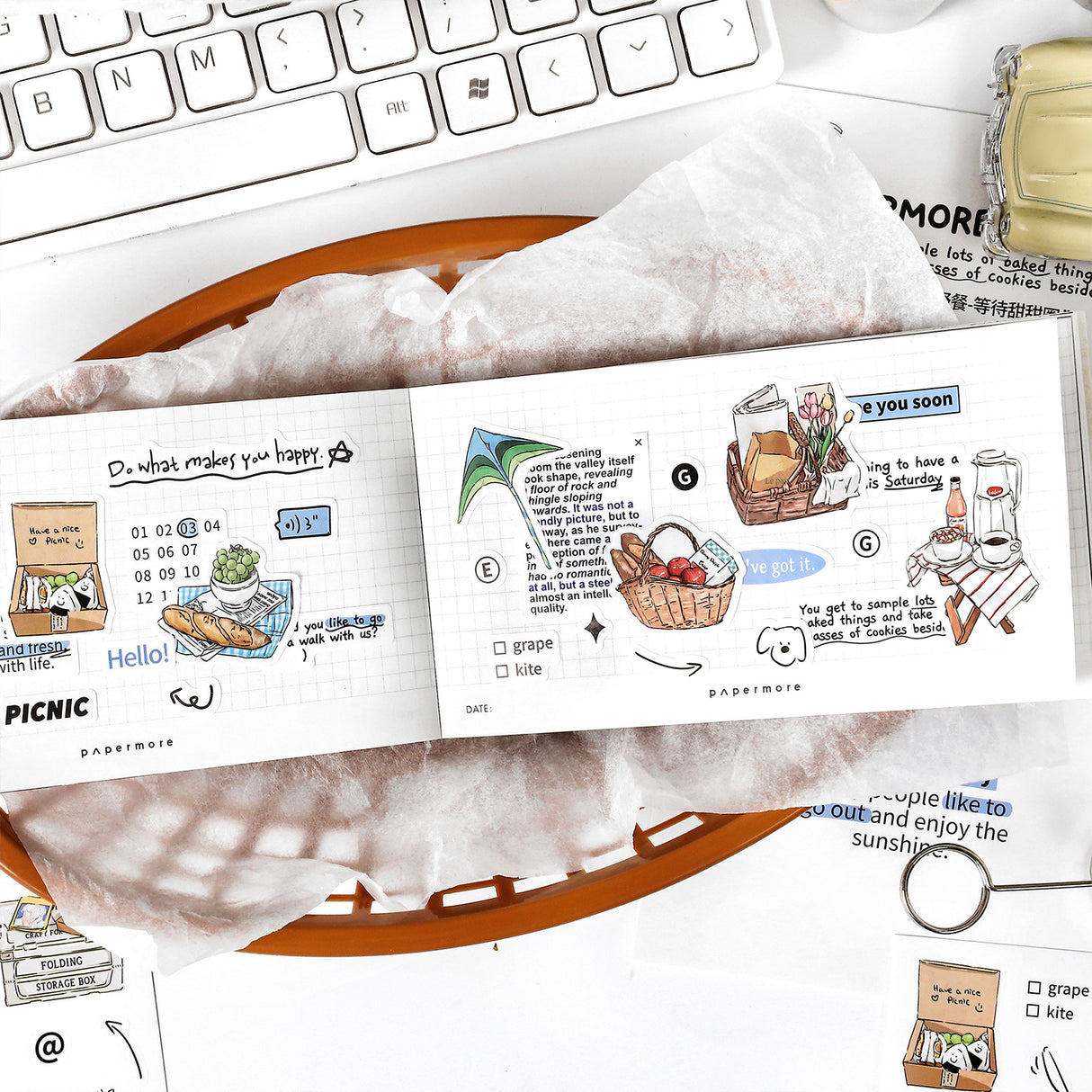 Weekend Picnic Sticker Sheet