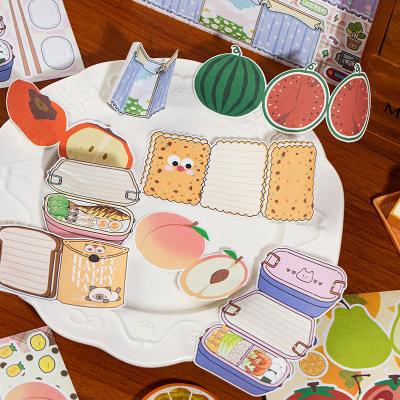 Sweet Cheese Creative Paper Craft Sticker Pack