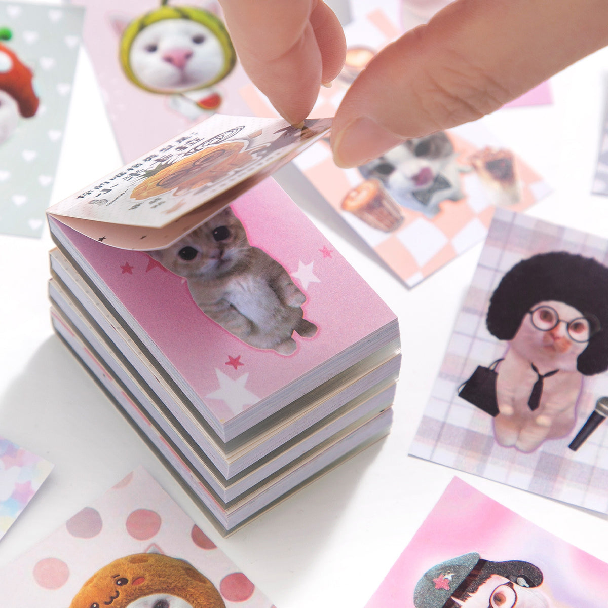 Kitty Catton Mini Sticker Book