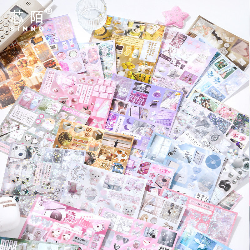 Dreamcore Retro Sticker Book