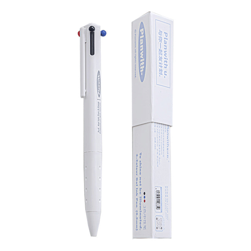 قلم ثلاثي الألوان متعدد الاستخدامات