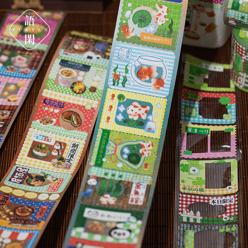 Retro Frame Sticker Tape