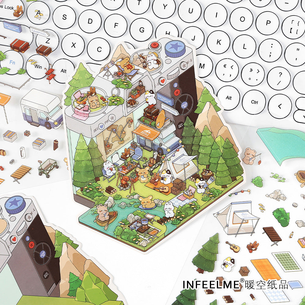 Opening Today Vol.6 Scene Sticker Sheet