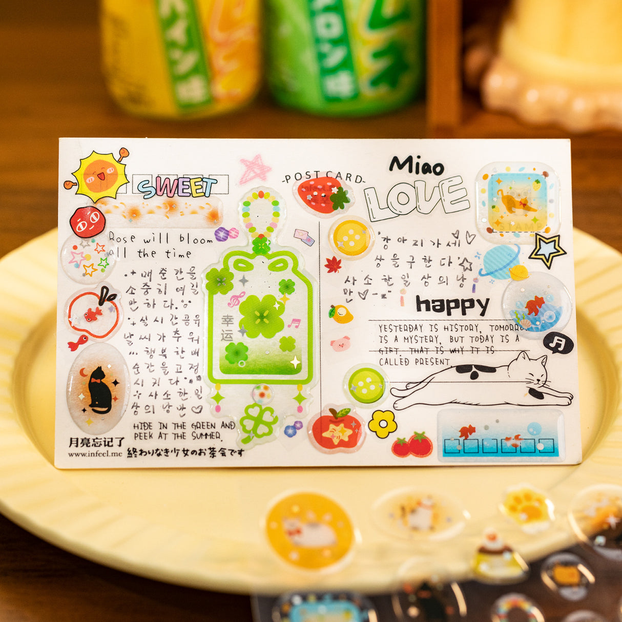 Wonderland 3D Sticker Series