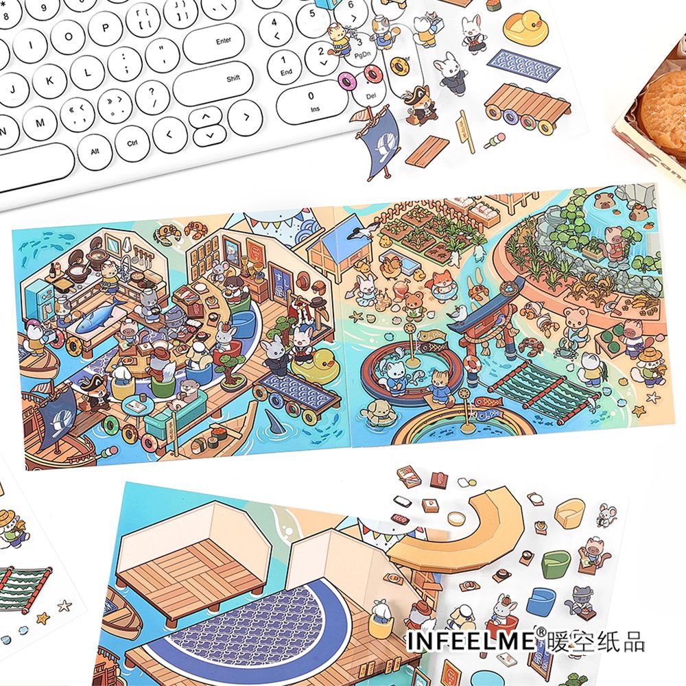 Opening Today Vol.8 Scene Sticker Sheet