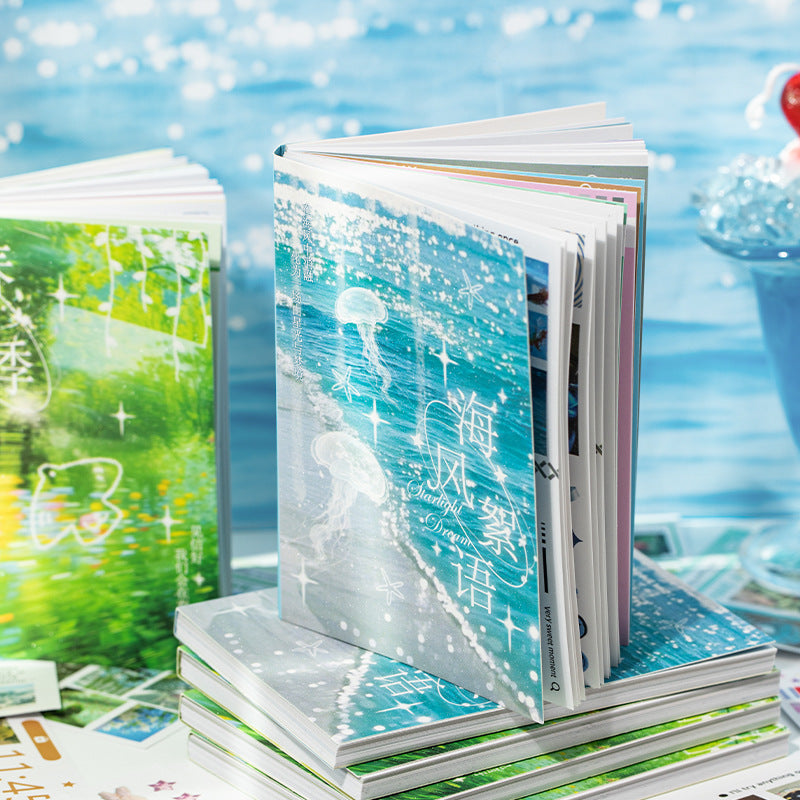 Summer Flipped Aesthetic Sticker Book