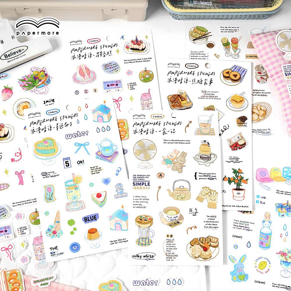 Romantic Language Sticker Sheet