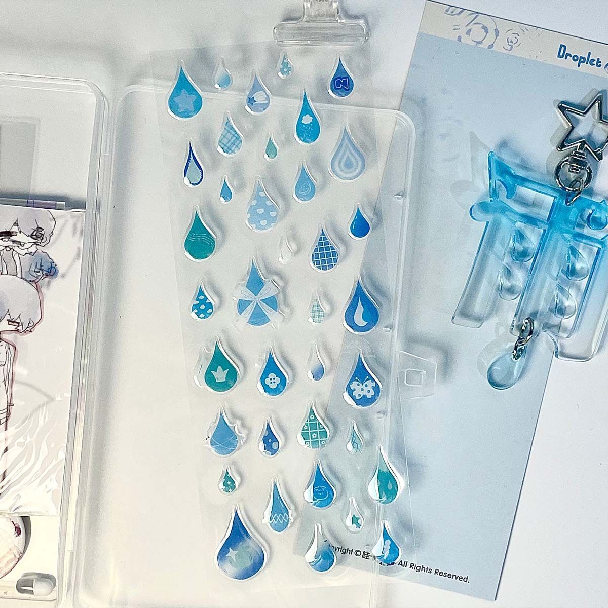 Summer Time Deco 3D Sticker Sheet