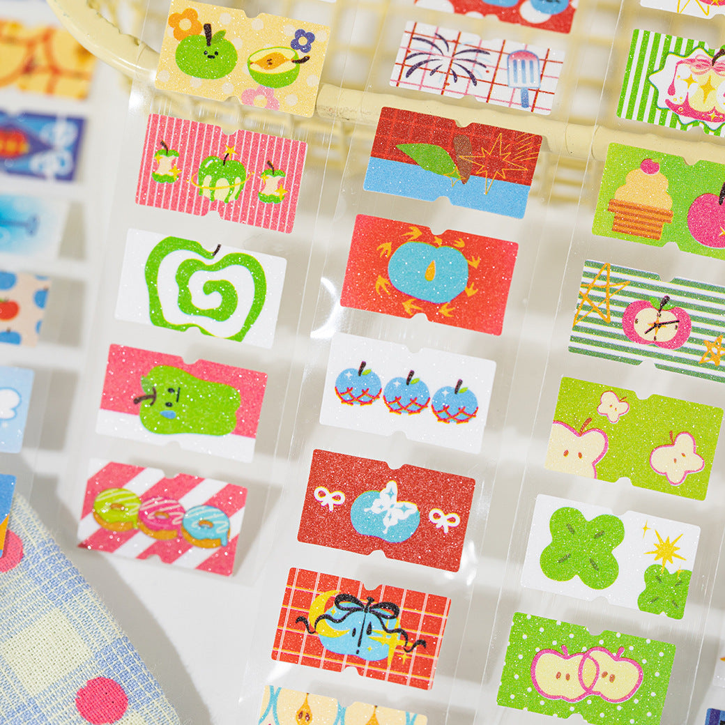 Apple Fantasy Sticker Tape