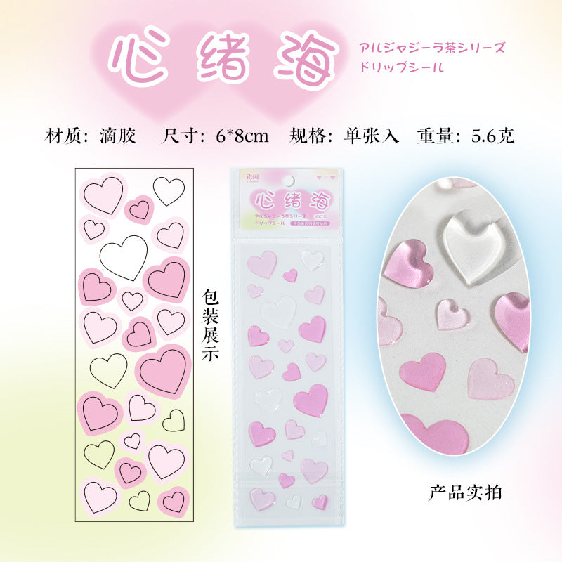 Cute Deco 3D Sticker Sheet Vol.1