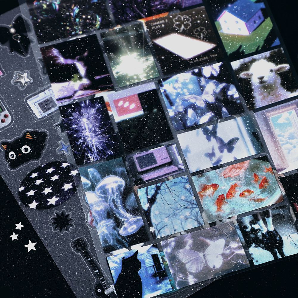 Old Dream Glitter Sticker Sheet