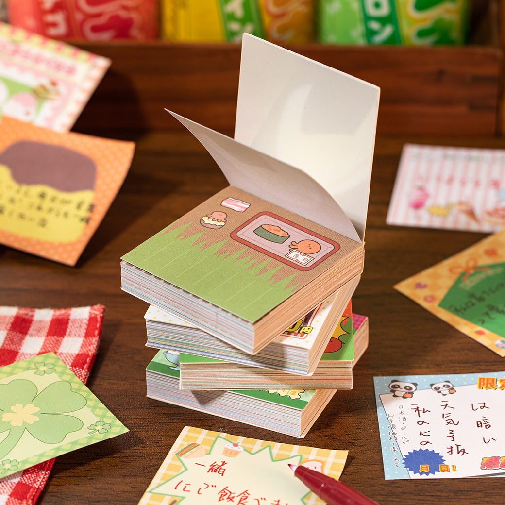 Artistic Expression Notepad Stickers