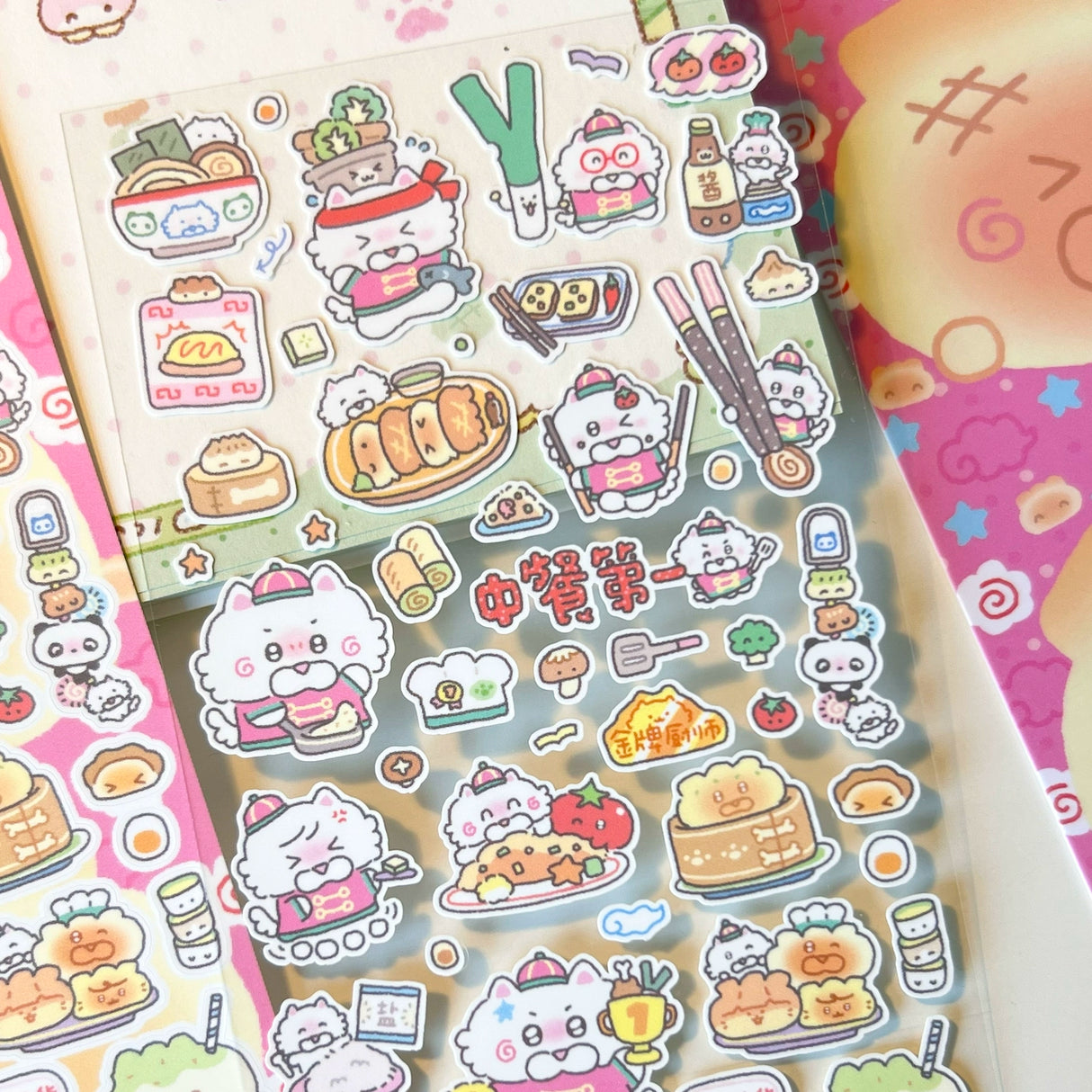 Pencil Spoon Food Contest Sticker Sheet