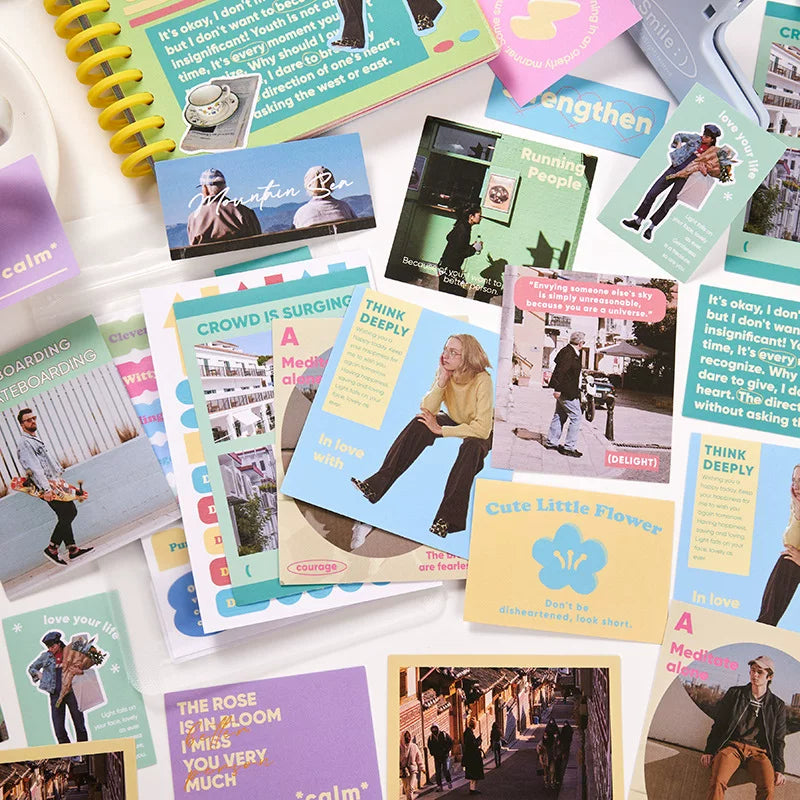 Magzine Aesthetic Sticker Bag