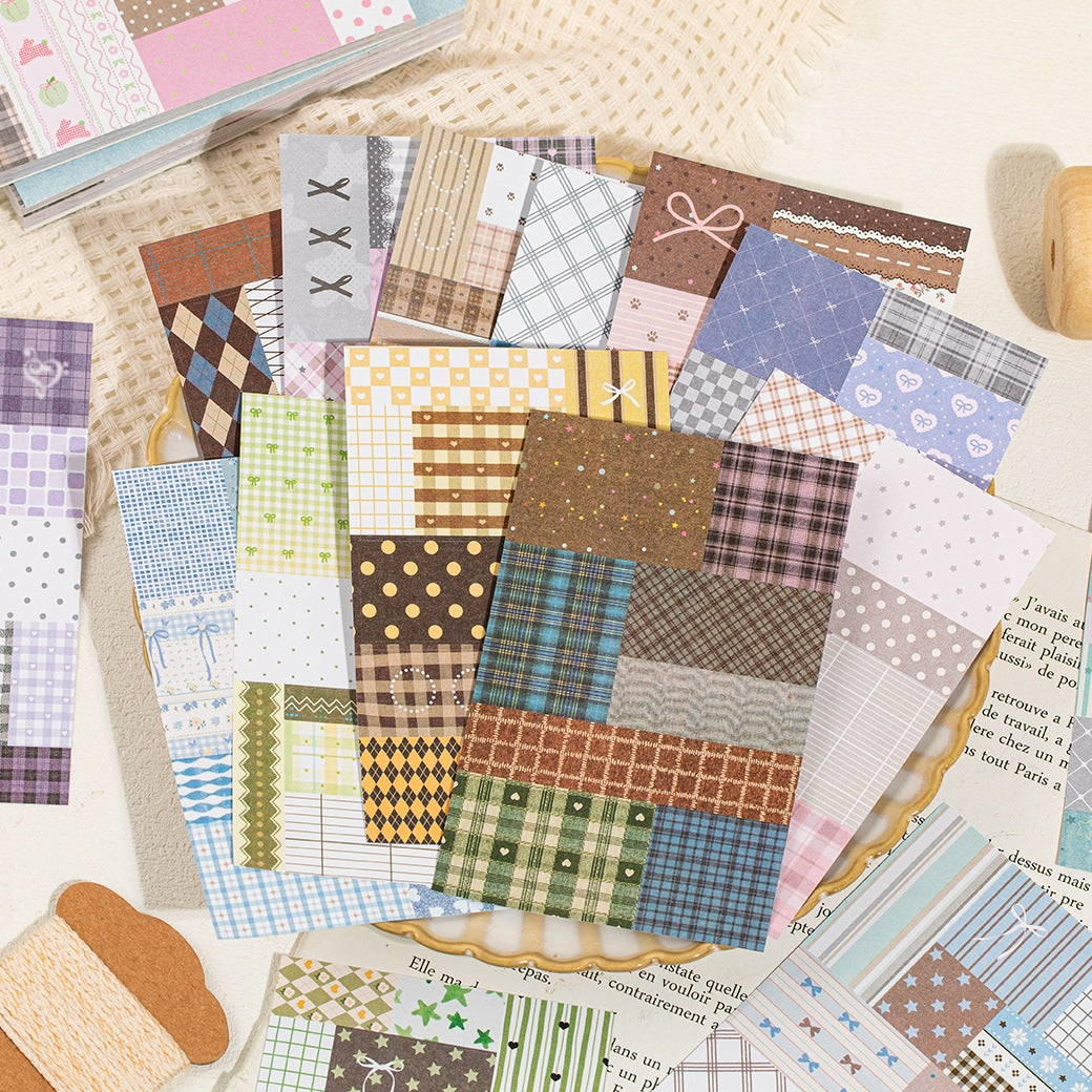 Patchwork Essential Material Sticker Book