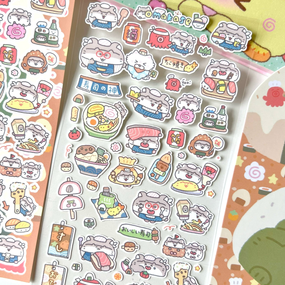 Pencil Spoon Food Contest Sticker Sheet
