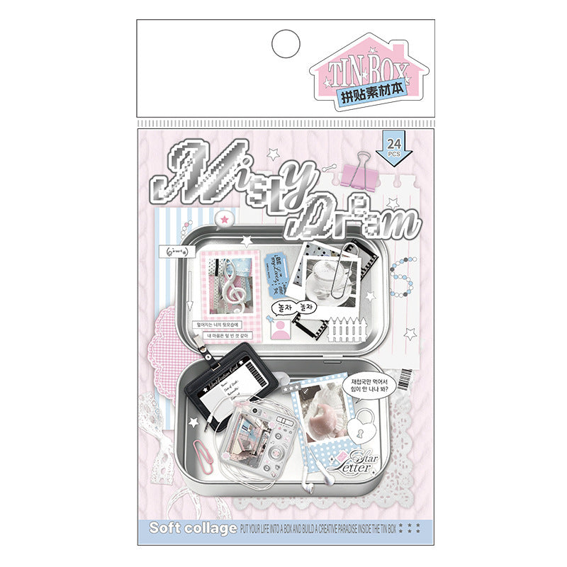 Scrapbooking Box Sticker Book Series