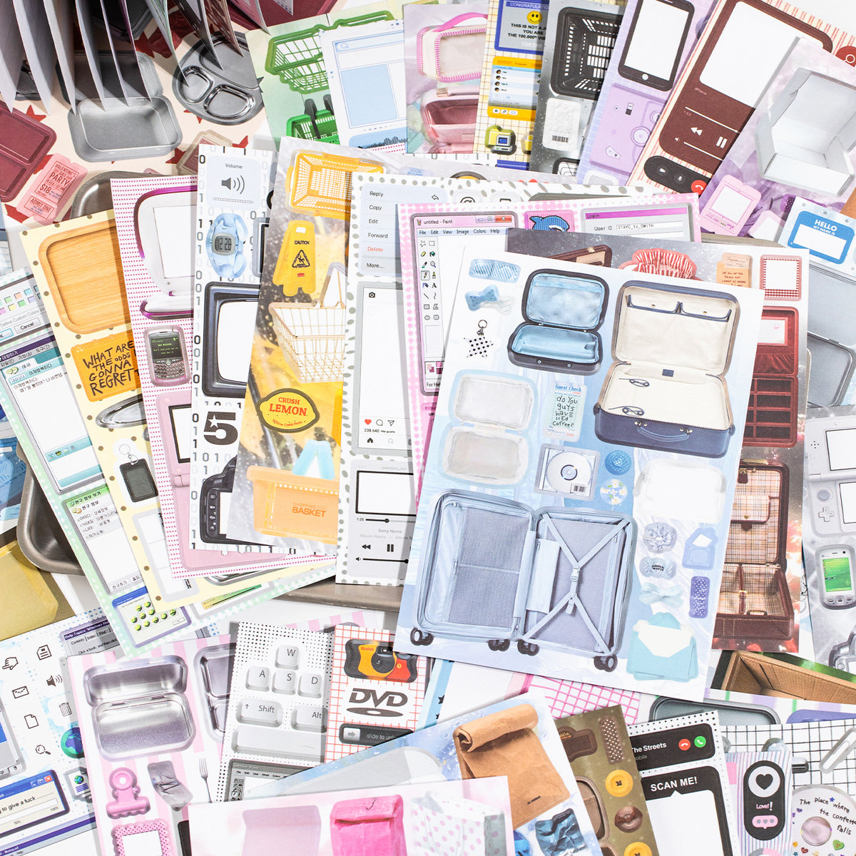 Practical Frame Sticker Book