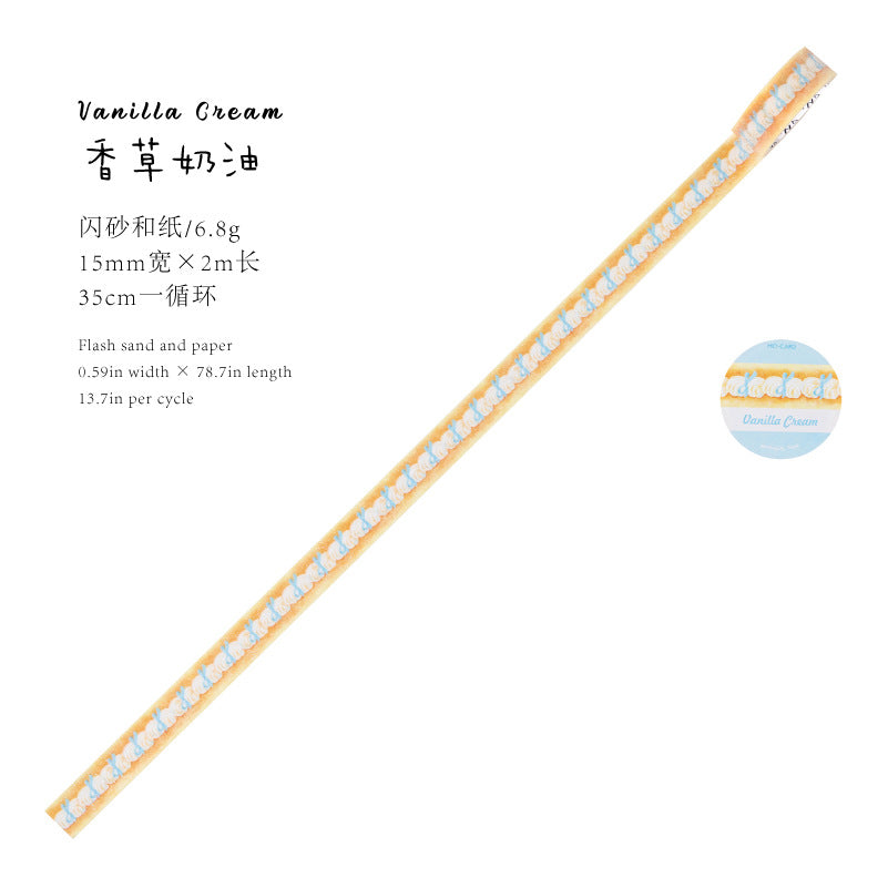 Cake Shop Glitter Sticker Tape