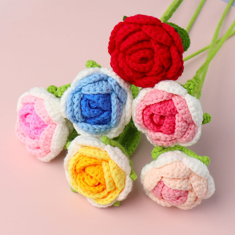 Rejoyce Handmade Crochet Rose