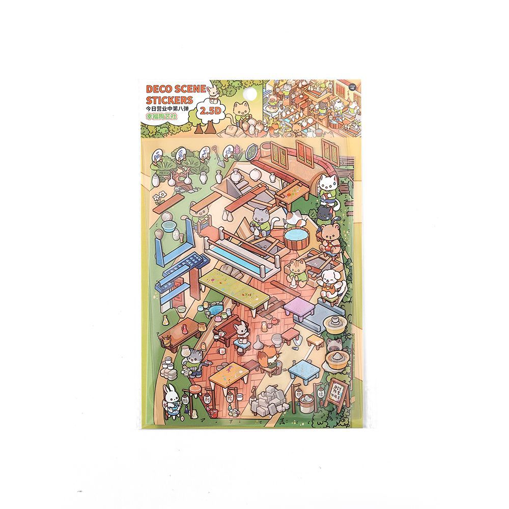 Opening Today Vol.8 Scene Sticker Sheet