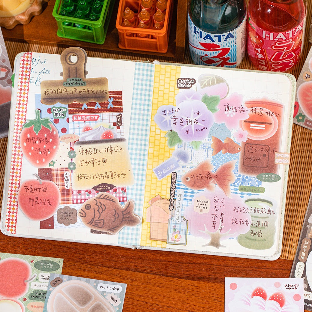 Summer Time Writable Sticker Book
