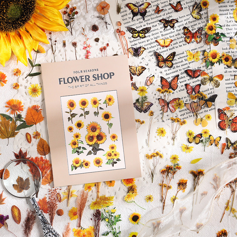 Flower Shop PET Sticker Book
