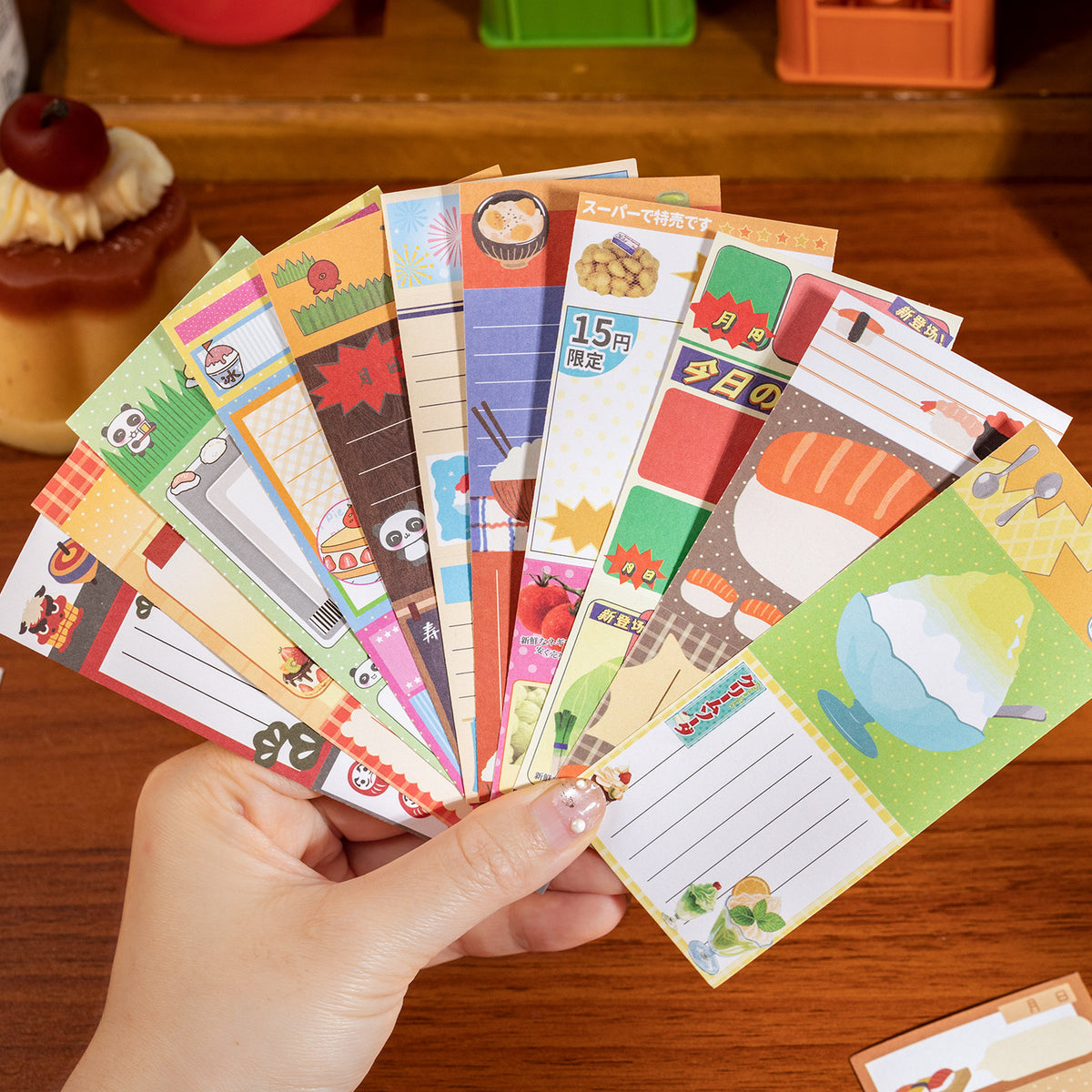 Retro Memo Paper Sticker Book