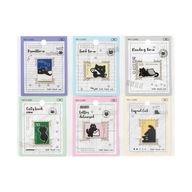 Kitten's Reminder Metal Bookmarks