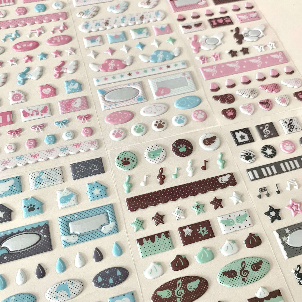 Canneles Puffy Sticker Sheet