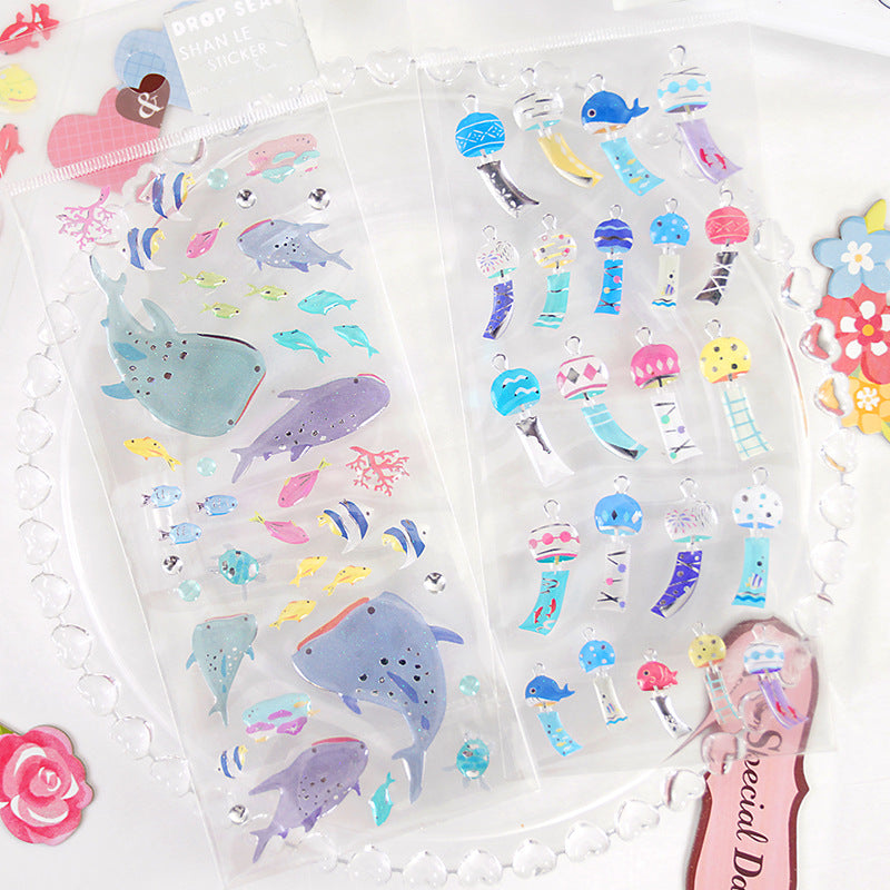 Japanese Style 3D Sticker Sheet Vol.1