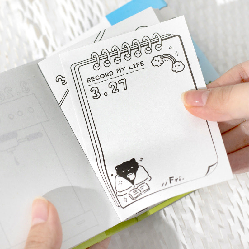 365 Pages Kawaii Mini Journal
