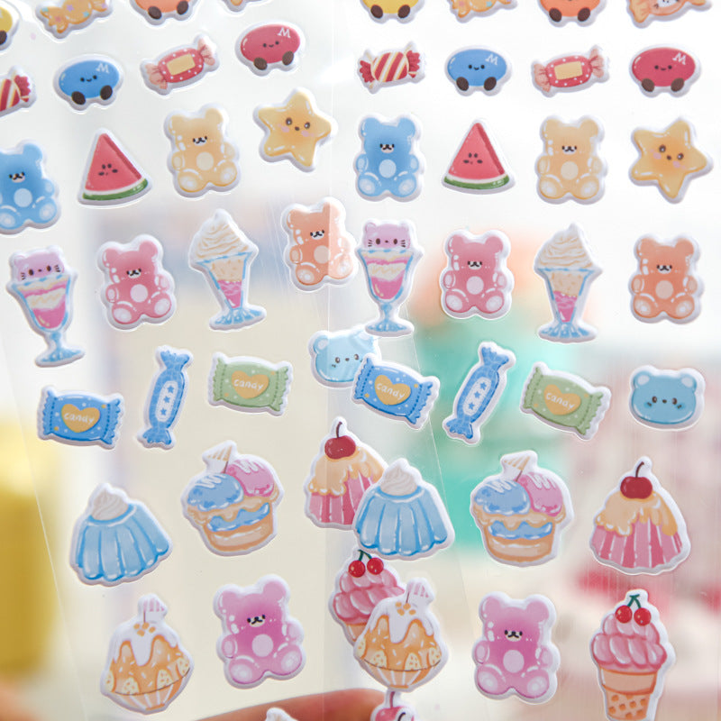 Sweet Shop Puffy Sticker Sheet