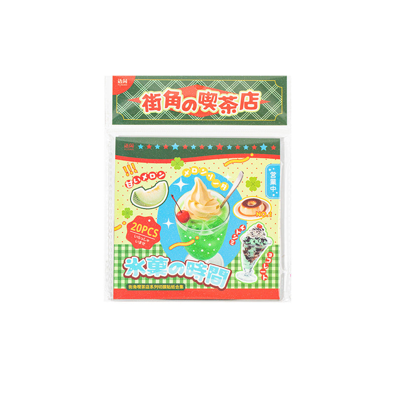 Corner Cafe Sticker Book
