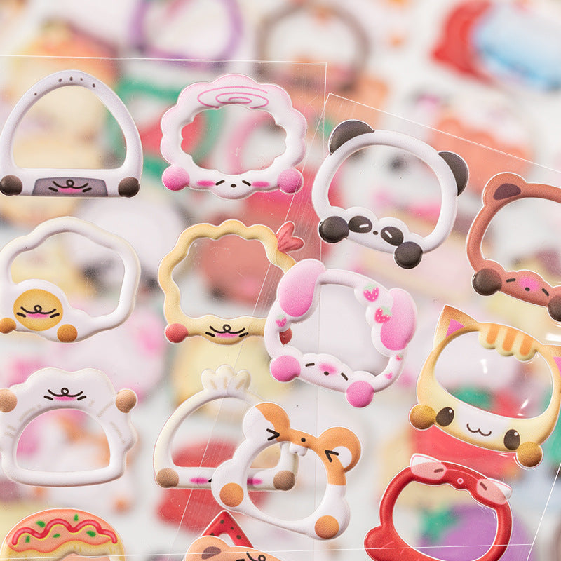 Photo Frame Puffy Sticker Sheet