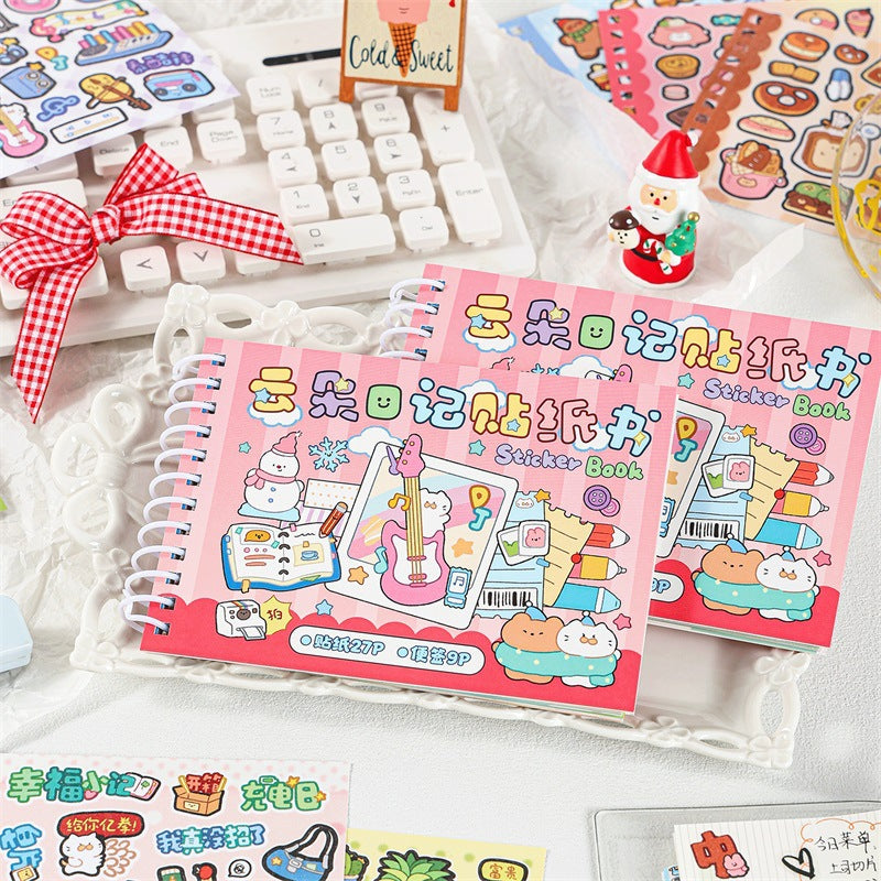 Dairy of Cloud Kawaii Sticker Book