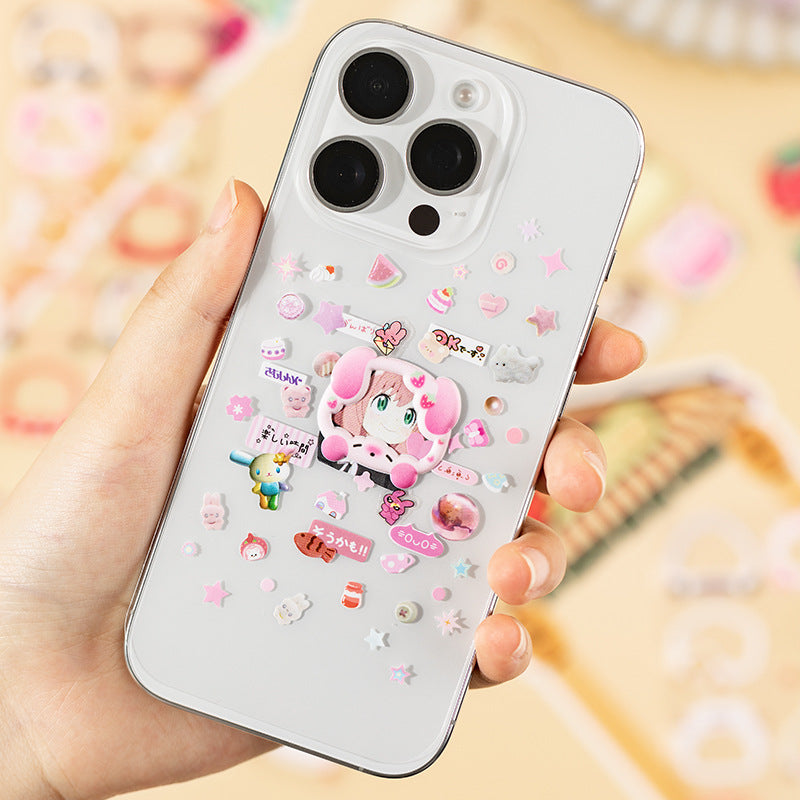 Photo Frame Puffy Sticker Sheet