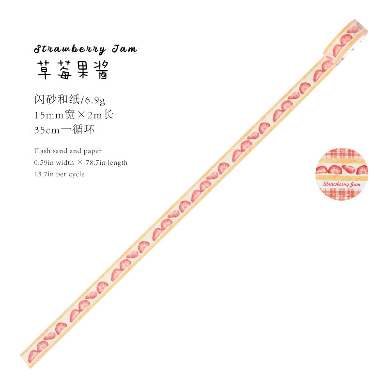 Cake Shop Glitter Sticker Tape