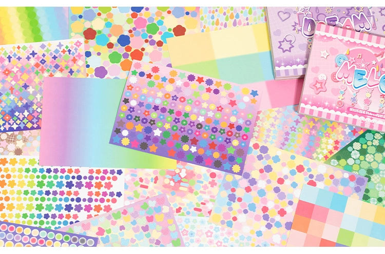 Colorful Dreamland Deco Sticker Book
