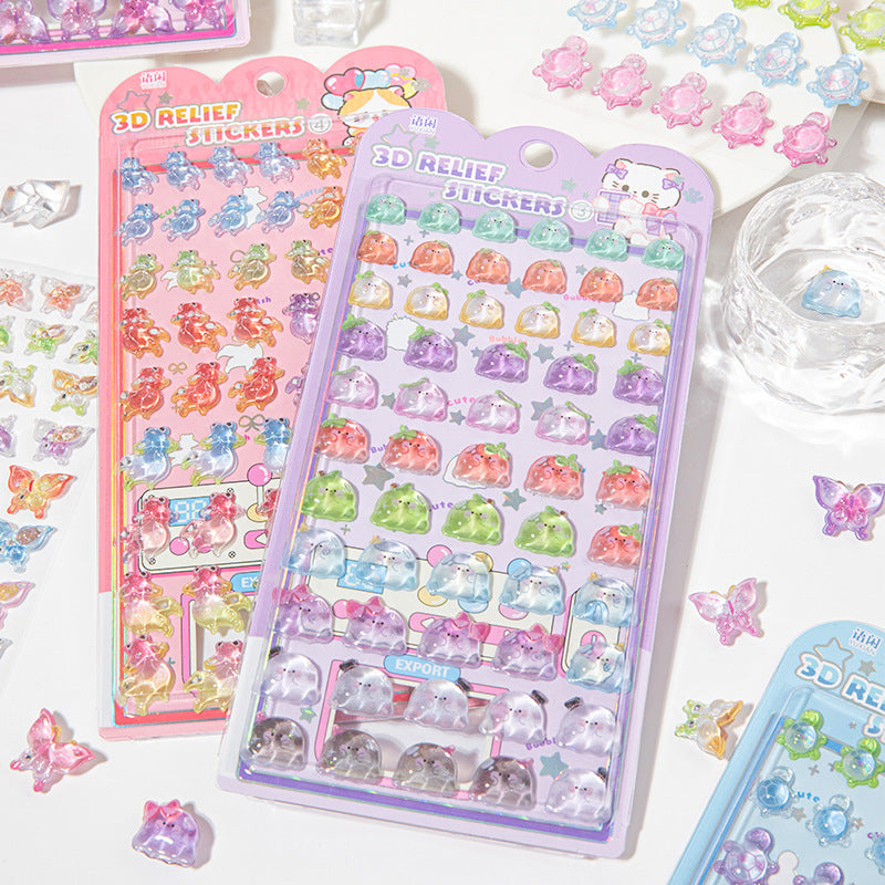 Sweet Party 3D Sticker Sheet Vol.2