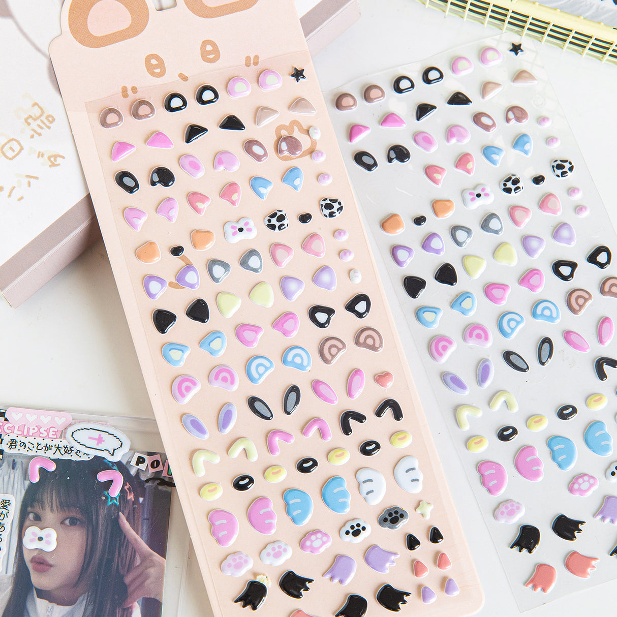 Mini Deco Puffy Sticker Sheet