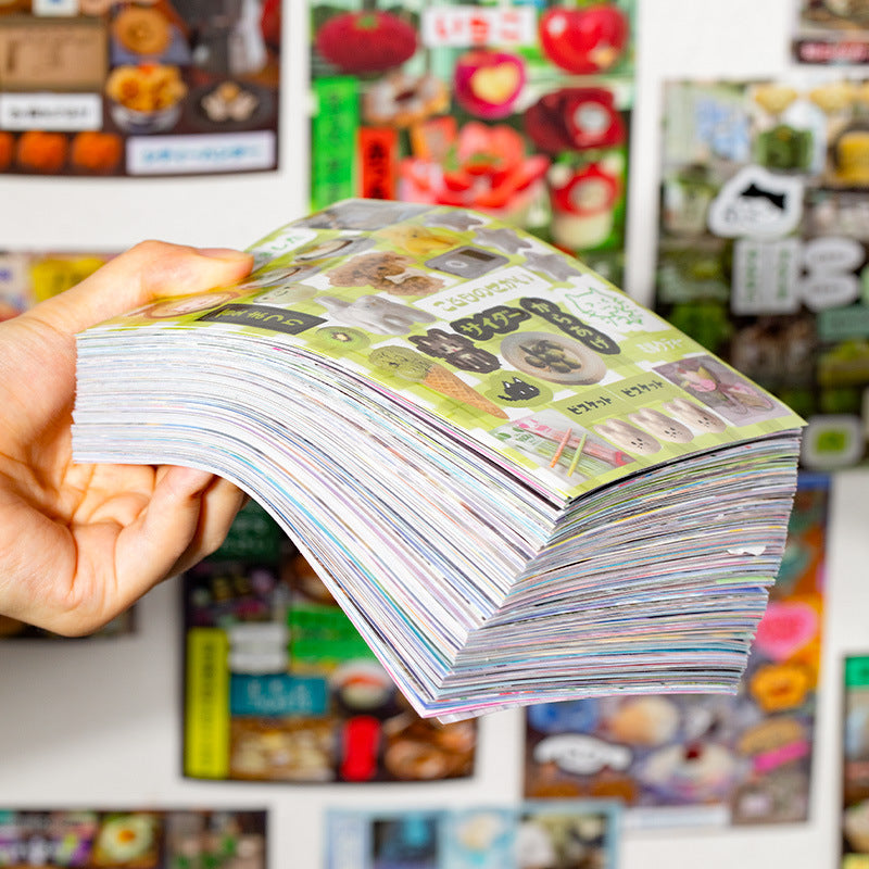 800pcs Retro Sticker Book Series 1